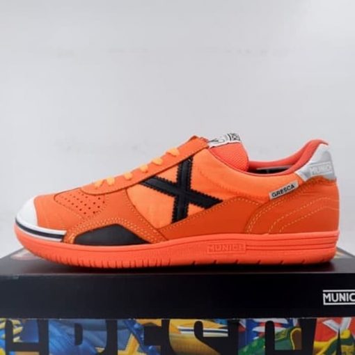 Sepatu Futsal Munich Gresca 279 Orange 3000279 Original BNIB Murah