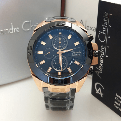 Jam Tangan Pria Alexandre Christie AC 6224 MCBBRBA Original Garansi Resmi