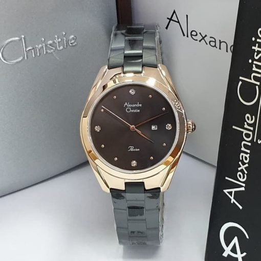 Jam Tangan Wanita Alexandre Christie AC 2789 LDBBRBA Original Garansi Resmi