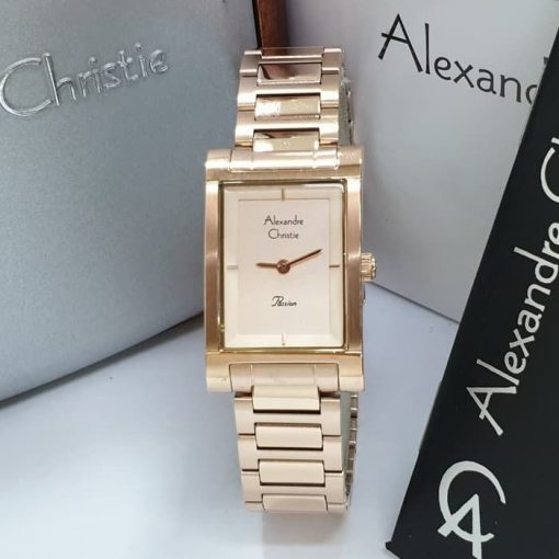 Jam Tangan Wanita Alexandre Christie AC 2801 LHBRGRG Original Garansi Resmi