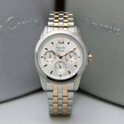 Jam Tangan Wanita Alexandre Christie AC 2831 BFBTRSL Original Garansi Resmi