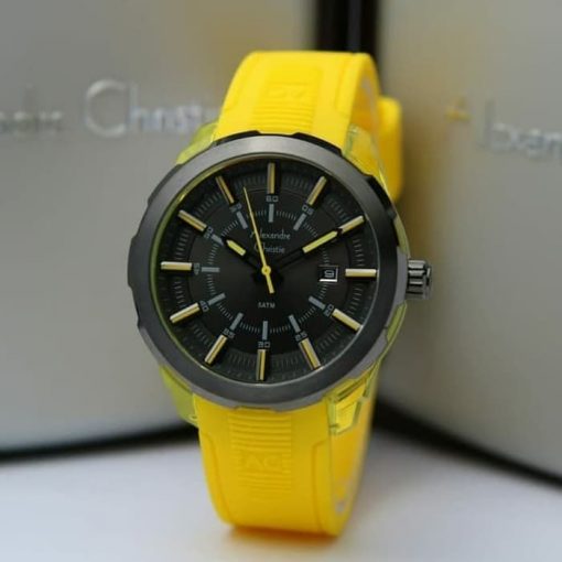 Jam Tangan Pria Alexandre Christie AC 6553 MDRIGYLBA Original Garansi Resmi