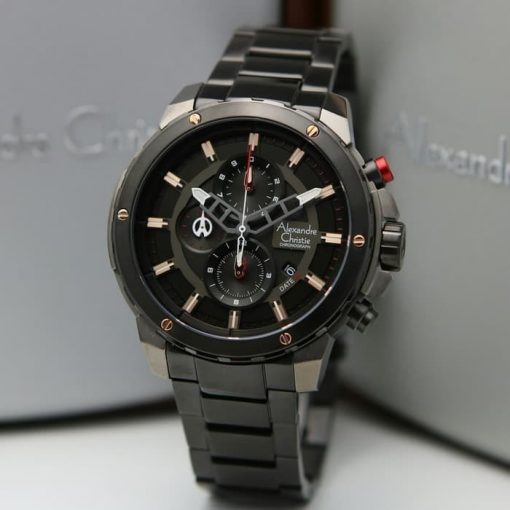 Jam Tangan Pria Alexandre Christie AC 6530 MCBEPBARG Original Garansi Resmi