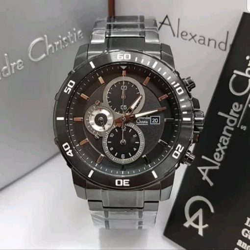 Jam Tangan Pria Alexandre Christie AC 6473 MC BIPBA Original Garansi Resmi