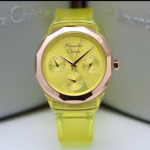 Jam Tangan Wanita Alexandre Christie AC 2808 BFRRGYL Original Garansi Resmi