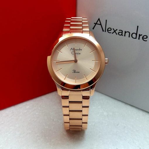 Jam Tangan Wanita Alexandre Christie AC 2834 LHBRGRG Original Garansi Resmi