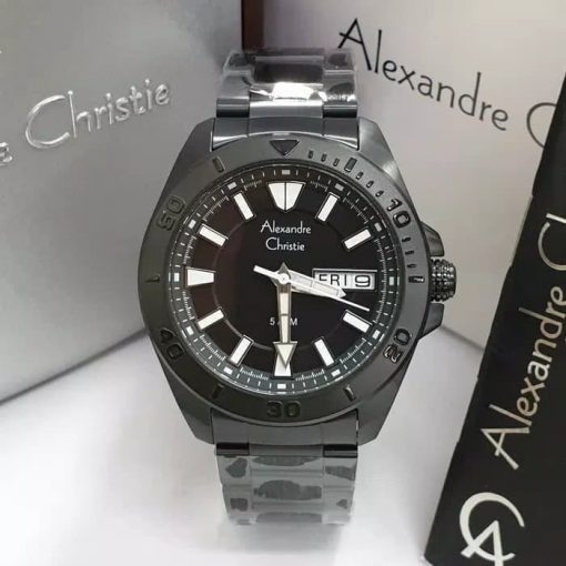 Jam Tangan Pria Alexandre Christie AC 6511 ME BIPBA Original Garansi Resmi