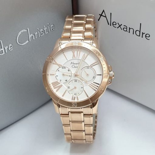 Jam Tangan Wanita Alexandre Christie AC 2650 BFBRGSL Original Garansi Resmi