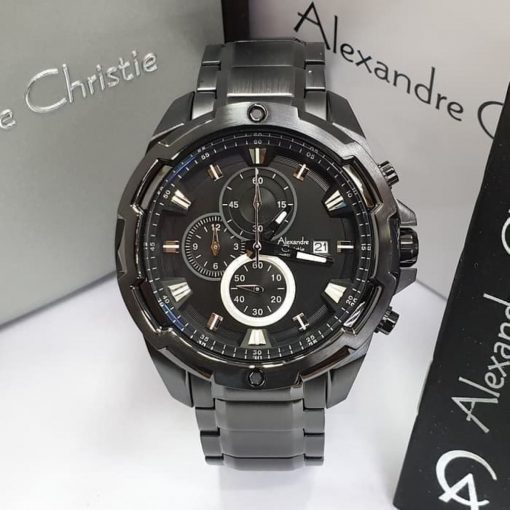 Jam Tangan Pria Alexandre Christie  AC 6305 MCBIPBA Original Garansi Resmi