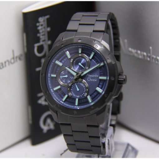 Jam Tangan Pria Alexandre Christie AC 6538 MF BIPBU Original Garansi Resmi