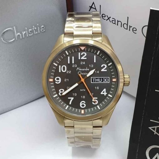 Jam Tangan Pria Alexandre Christie AC 6539 ME BBNBA Original Garansi Resmi