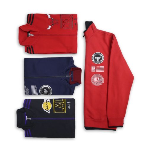 Jaket Adidas Men’s NBA Team Fleece Track Jacket Original