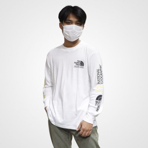 Kaos TNF Men’s Long Sleeve Find Source Tee Original