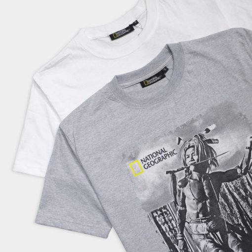 Kaos NATGEO Graphic Printed Short Sleeve Tee Original