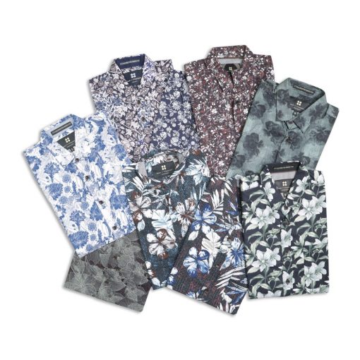 Koleksi Kemeja SnP Floral Print SS Shirt Original