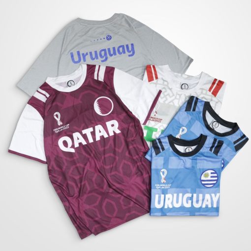 Original Merchandise World Cup Qatar 2022 – Kaos – Mix #2