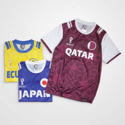 Original Merchandise World Cup Qatar 2022 – Kaos – Mix Youth #1